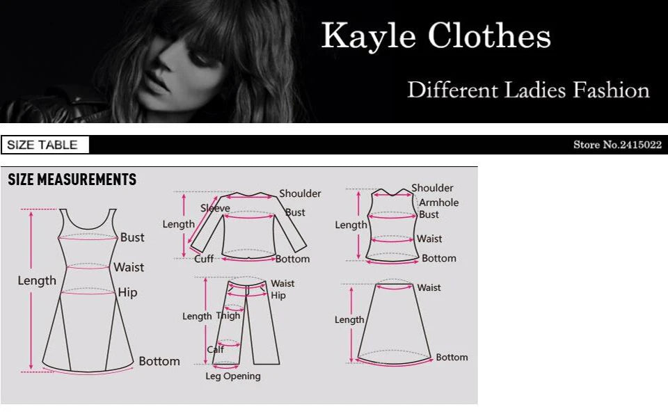 Size measure for Ribbed Knit Bodycon Mini Dress – V Neck Long Sleeve (Black & Pink)