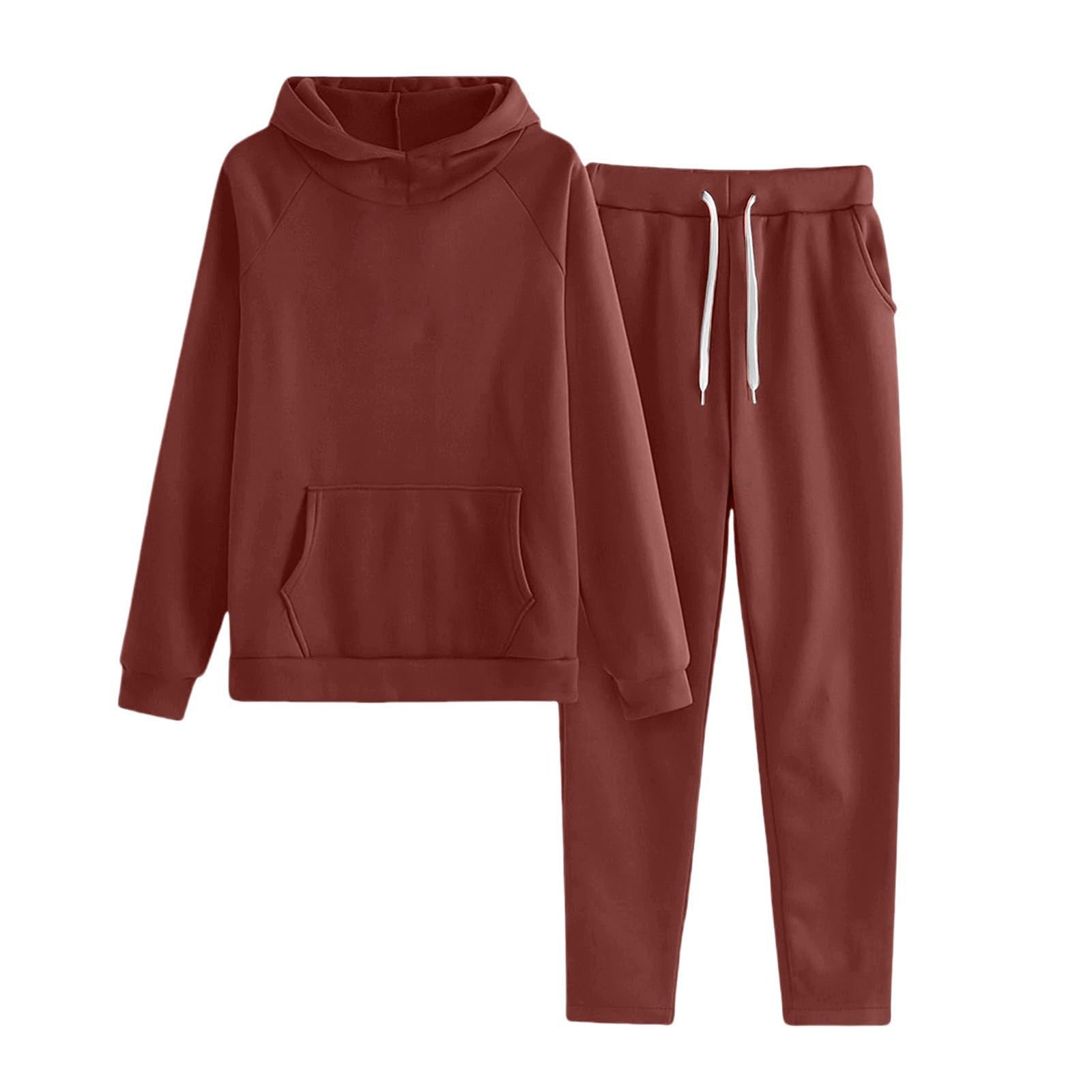 Unisex Hoodie And Sweatpants Twopiece Set - Pullover hoodie - CJWY271662518RI - null